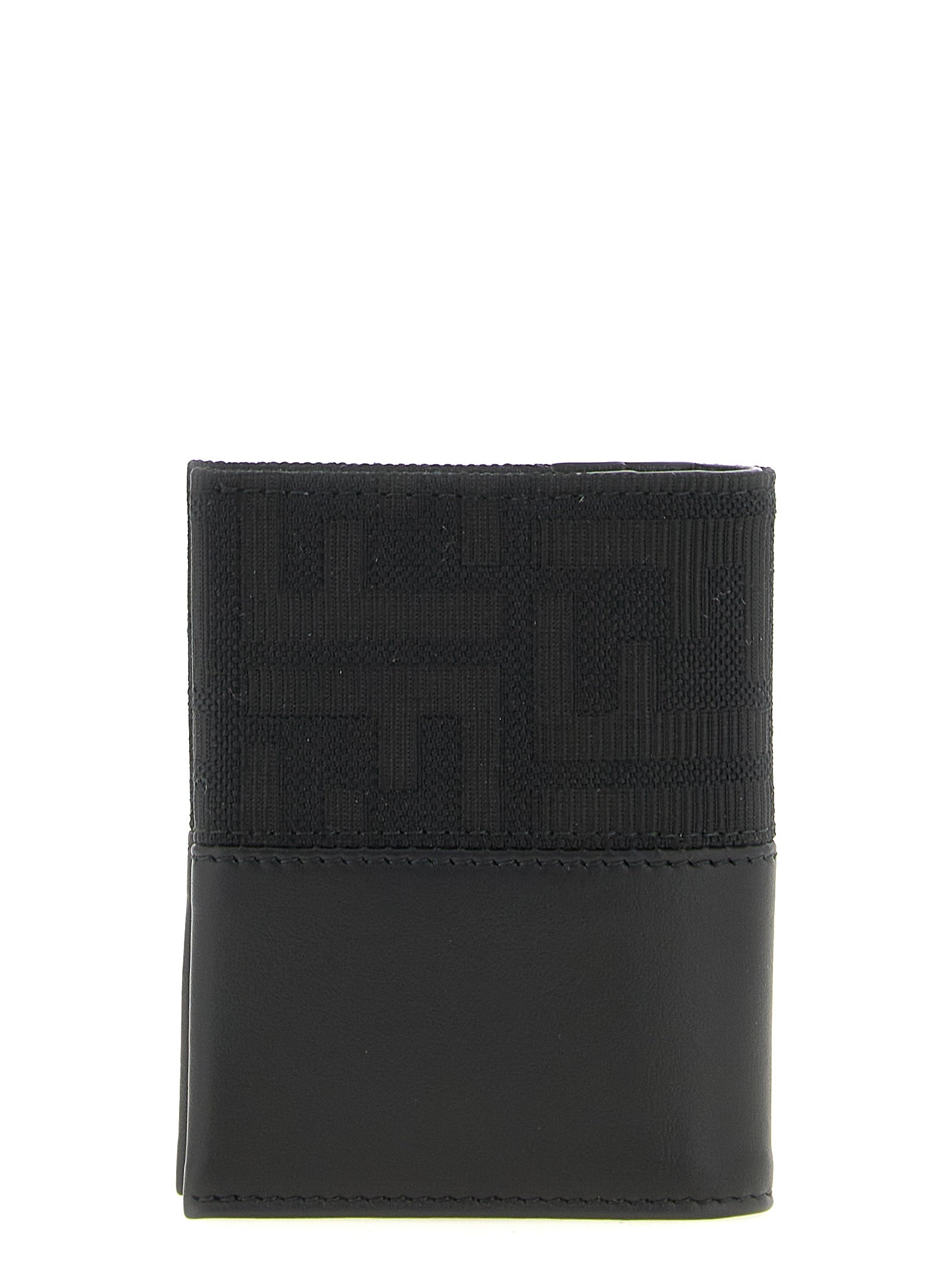 Fendi Black Polyester Cardholder Fendi