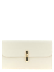Furla White Calfskin Clutch Bag