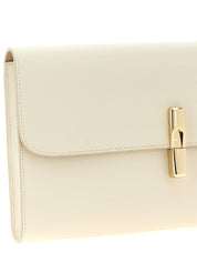 Furla White Calfskin Clutch Bag