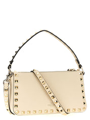 Valentino Garavani White Calfskin Shoulder Bag