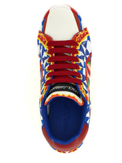 Dolce & Gabbana Multicolor Cotton Low Top Sneakers Dolce & Gabbana