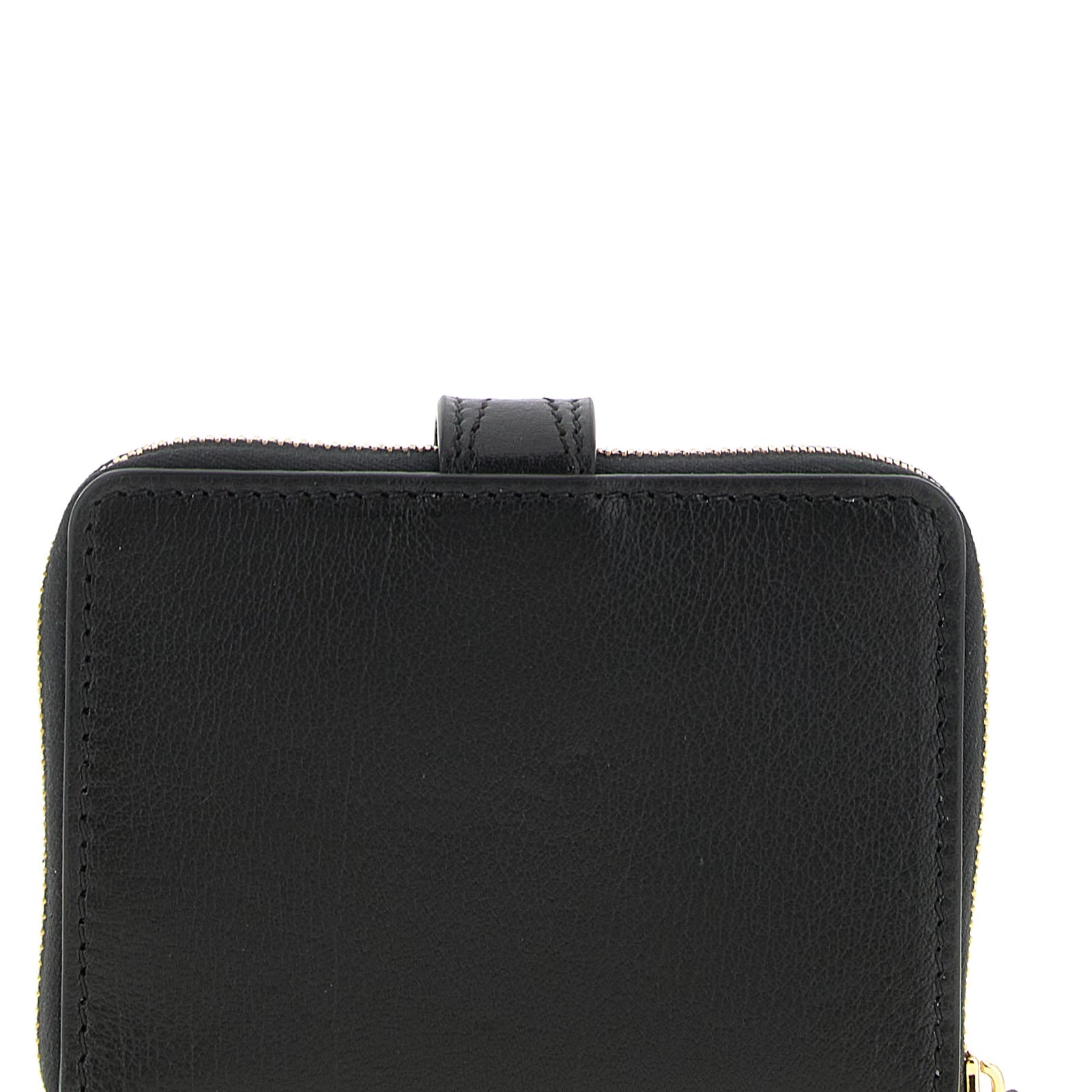 Chloé Black Buffalo Leather Cardholder Chloé