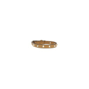 Valentino Garavani Brown Calf Leather Bos Taurus Bracelet