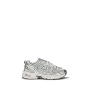 New Balance White Polyamide Athletic Sneakers