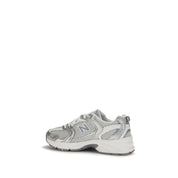 New Balance White Polyamide Athletic Sneakers