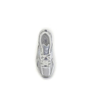 New Balance White Polyamide Athletic Sneakers
