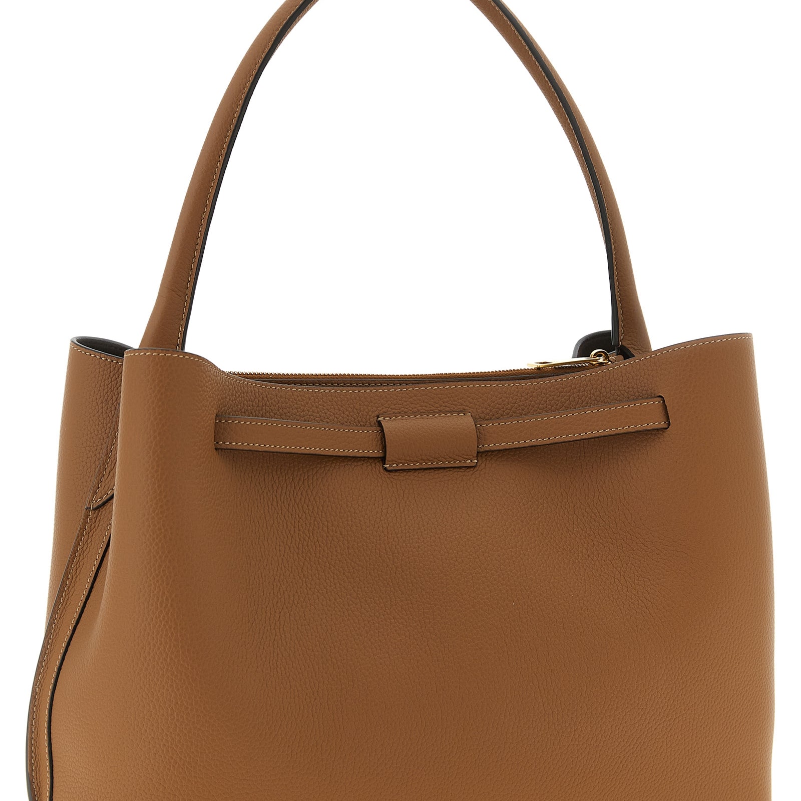 Tod's Brown Calfskin Handbag Tod's