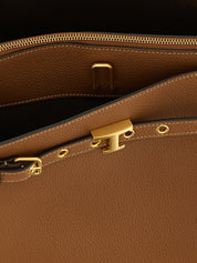 Tod's Brown Calfskin Handbag