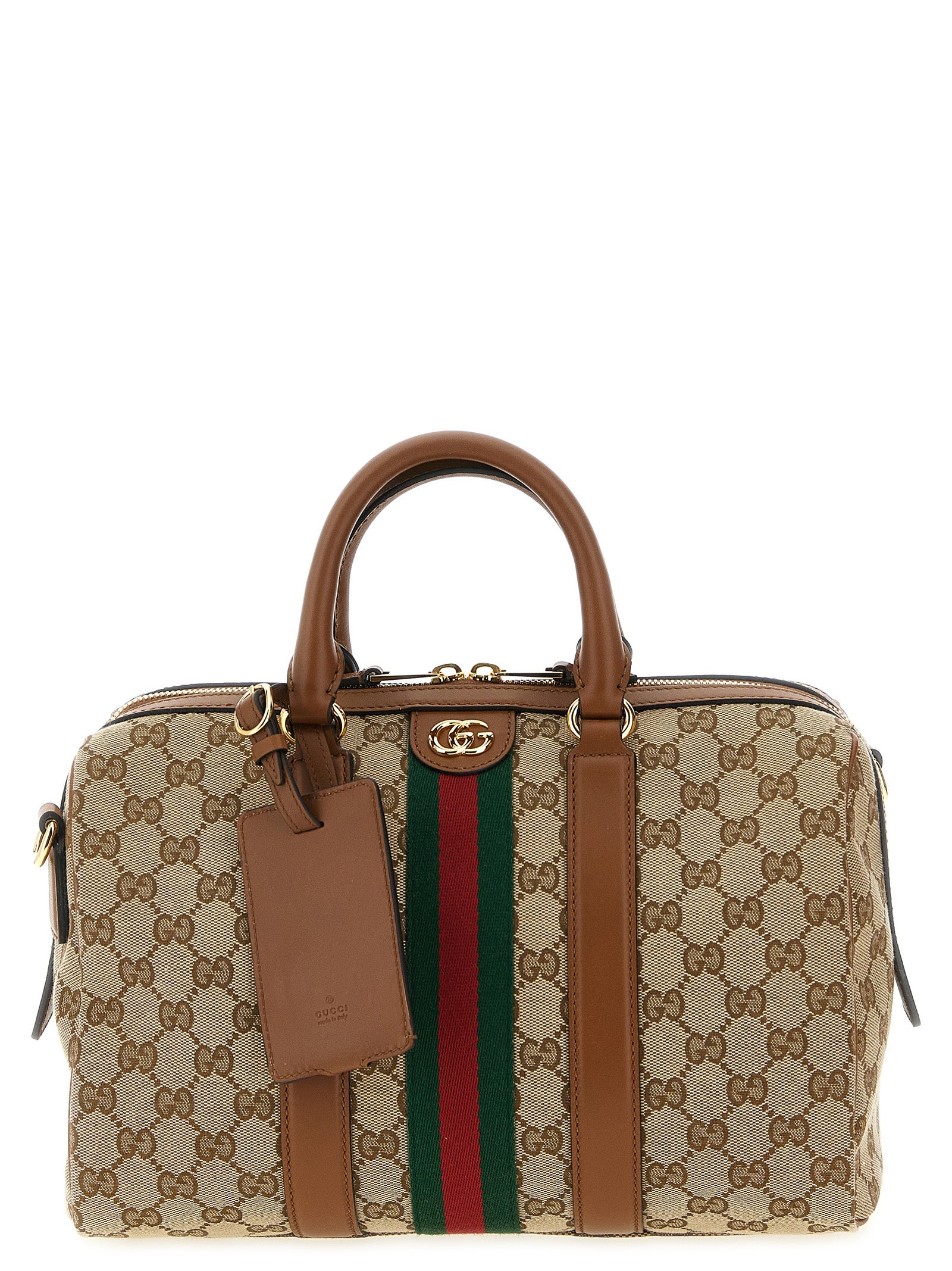 Gucci Beige Polyester Handbag
