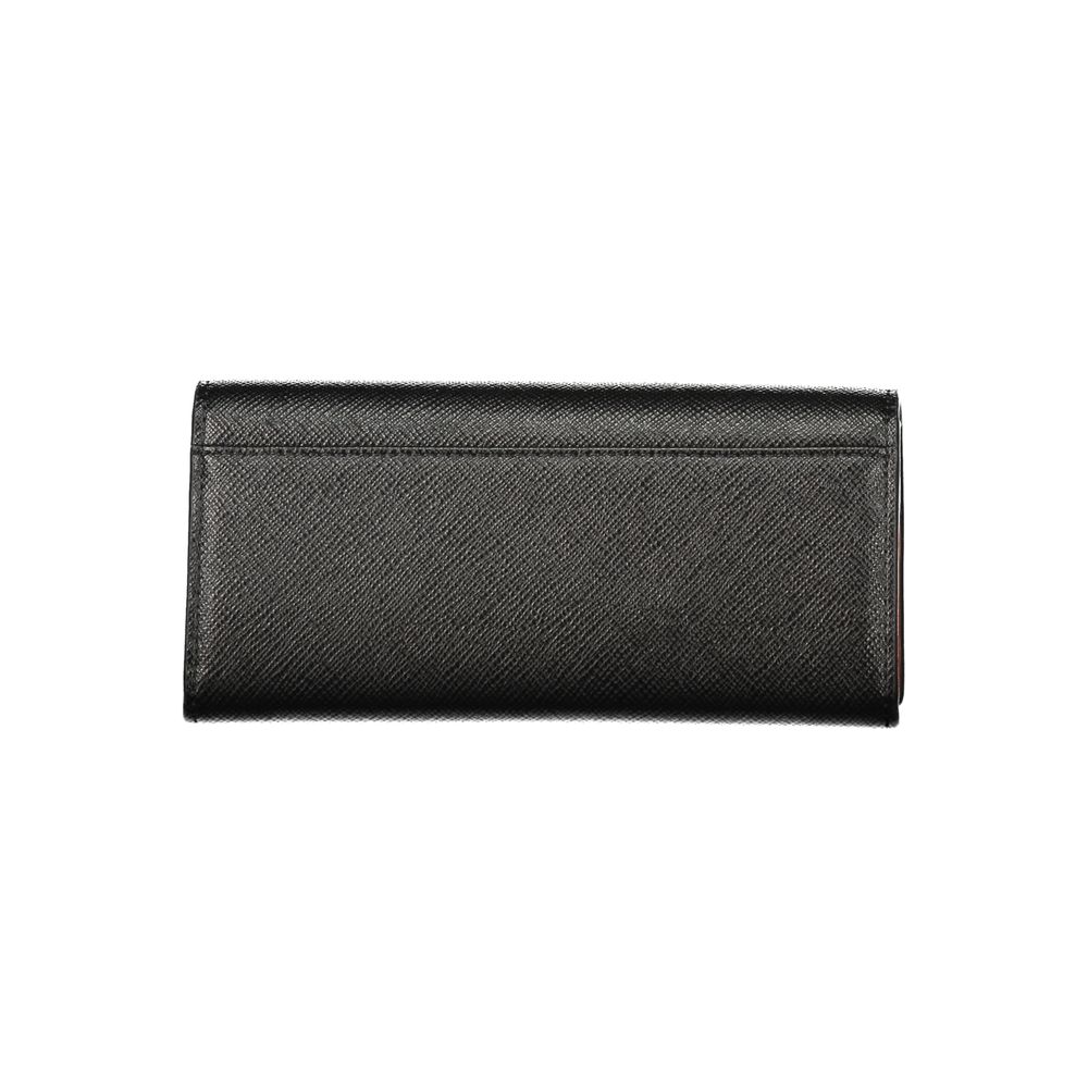 Twinset Black Polyurethane Womens Wallet