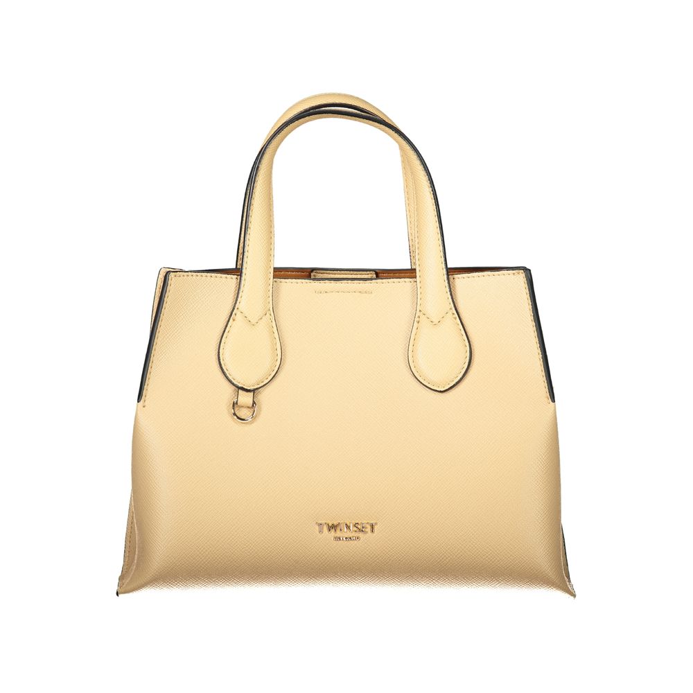 Twinset Beige Polyurethane Women's Bag