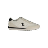 Calvin Klein White Polyurethane Men's Sneaker