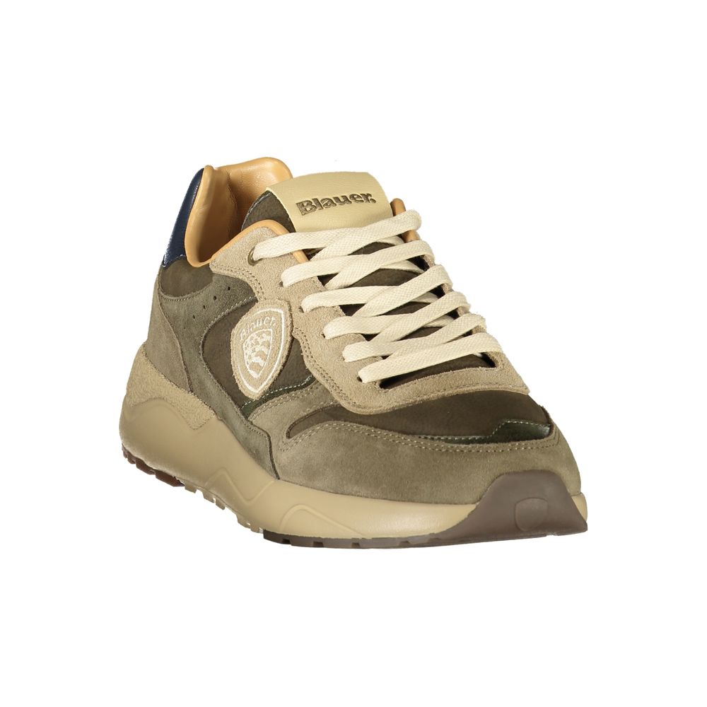 Blauer Green Polyurethane Men's Sneaker