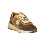 Blauer Brown Polyurethane Men's Sneaker