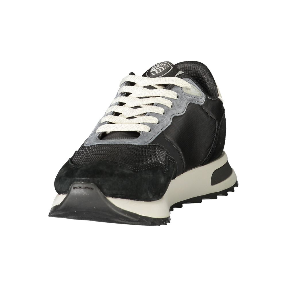 Blauer Nero Poliuretano Uomo Sneaker