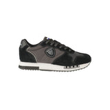 Blauer Black Polyurethane Men's Sneaker
