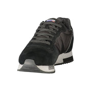 Blauer Black Polyurethane Men's Sneaker