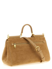 Dolce & Gabbana Beige Calfskin Handbag