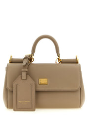 Dolce & Gabbana Beige Calfskin Crossbody Bag