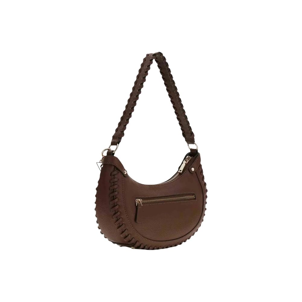 Guess Brown Polyethylene Handbag Guess
