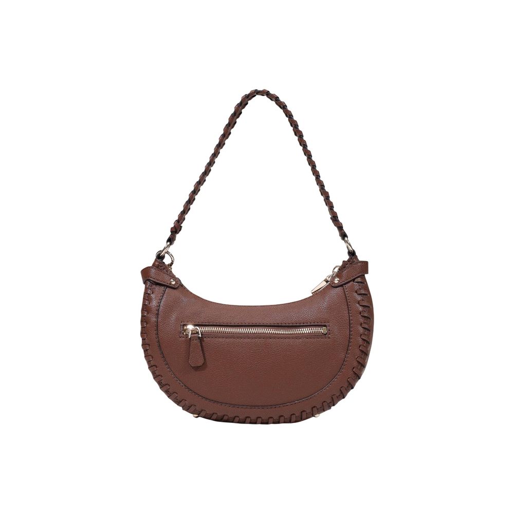 Guess Brown Polyethylene Handbag Guess