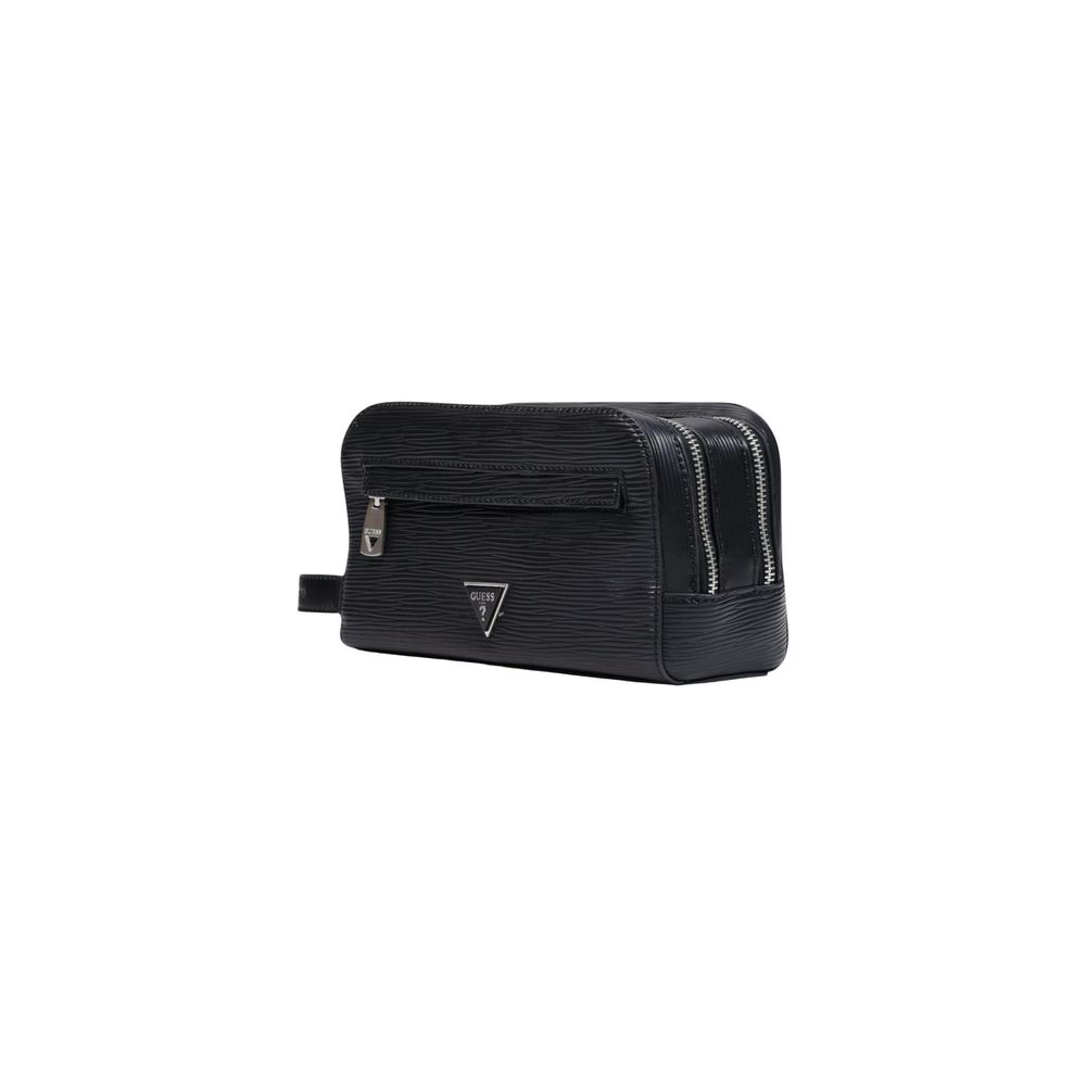 Guess Black Polyethylene Clutch Bag Guess