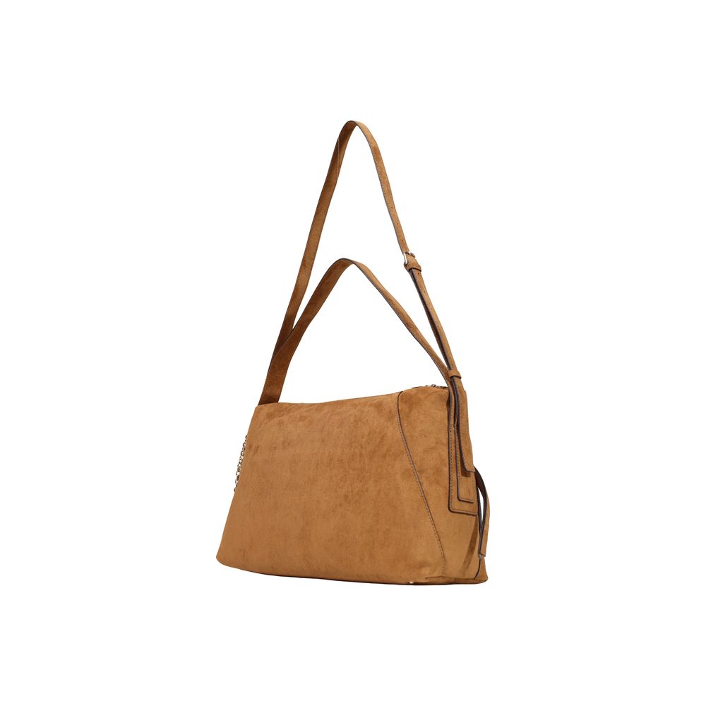 Guess Brown Polyester Handbag Guess