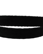 Dolce & Gabbana Men Black Velvet Gold Tone Metal Buckle Belt Dolce & Gabbana