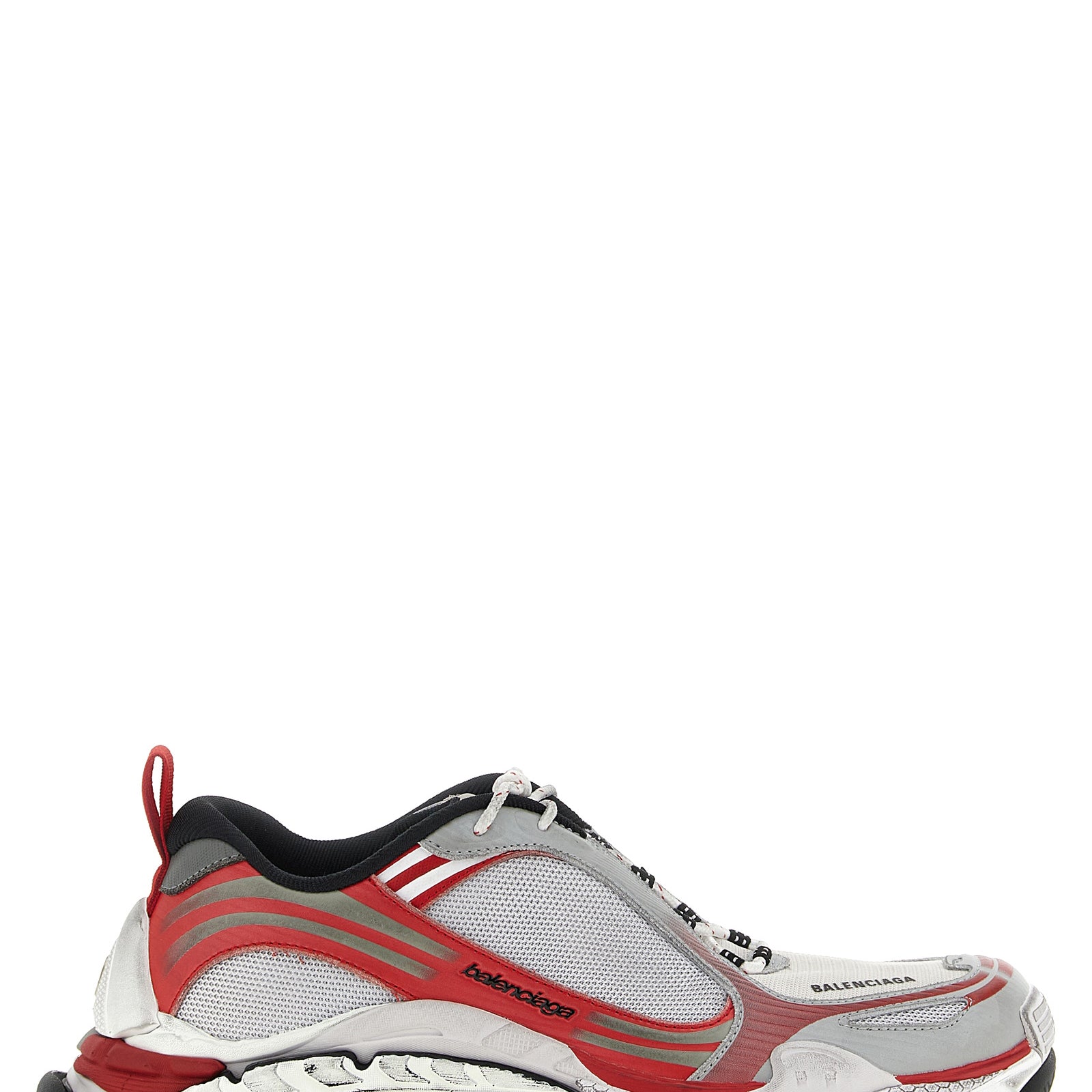 Balenciaga White Polyethylene Athletic Sneakers Balenciaga