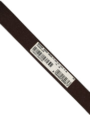 Dolce & Gabbana Brown Leather Double Wrap Metal Buckle Belt Dolce & Gabbana