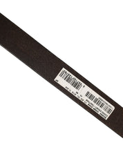 Dolce & Gabbana Brown Leather Silver Tone Metal Buckle Belt Dolce & Gabbana