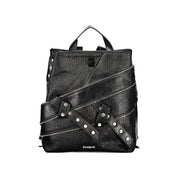 Desigual Black Polyurethane Women's Backpack