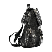 Desigual Black Polyurethane Women's Backpack