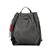 Desigual Black Polyurethane Women's Backpack