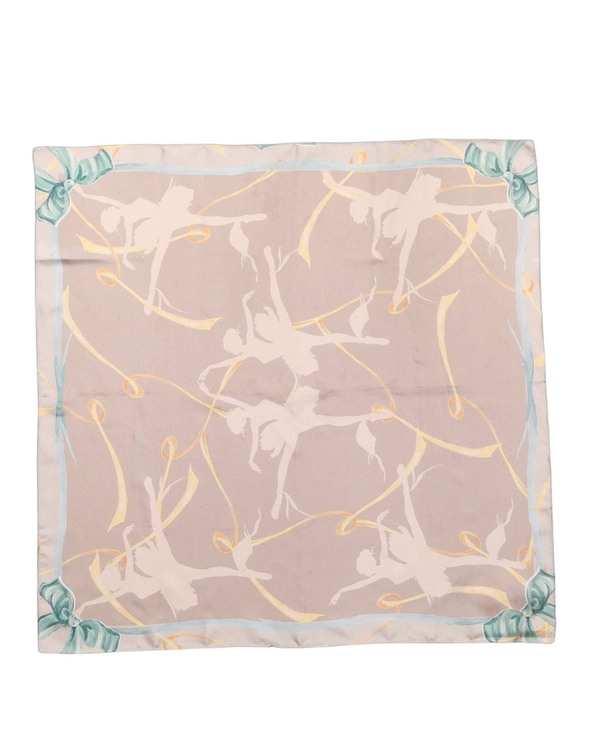 Dolce & Gabbana Men Multicolor Ballerina Floral Foulard Scarf Dolce & Gabbana