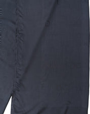 Dolce & Gabbana Dark Blue Modal Frayed Edge Lace Stole Scarf Dolce & Gabbana