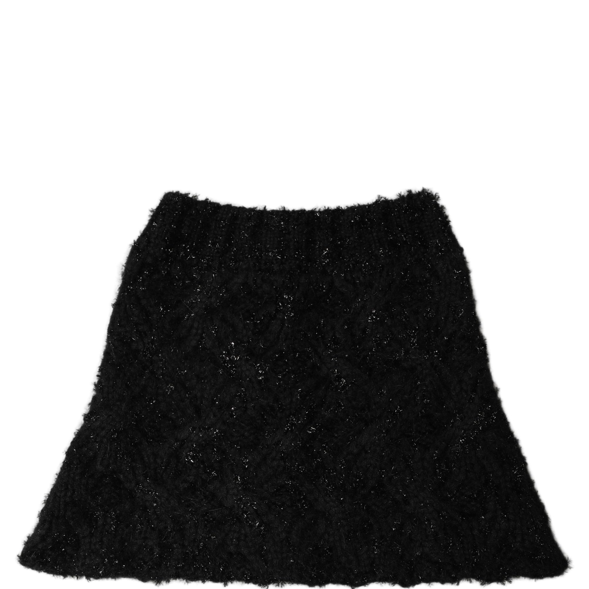 Dolce & Gabbana Men Black Cashmere Knitted Neck Warmer Scarf Dolce & Gabbana