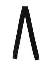 Dolce & Gabbana Men Black Wool Knitted Fringed Foulard Scarf Dolce & Gabbana