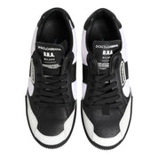 Dolce & Gabbana Black White MIAMI Low Top Men Sneakers Shoes Dolce & Gabbana