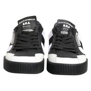 Dolce & Gabbana Black White MIAMI Low Top Men Sneakers Shoes Dolce & Gabbana