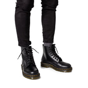Dr. Martens Black Leather Athletic Sneakers