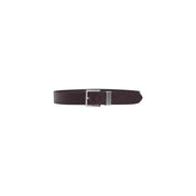 Armani Exchange Brown Leather Regular Belt