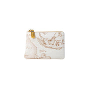 Alviero Martini Prima Classe White Polyethylene Clutch Bag