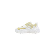 Armani Exchange White Polyester Chunky Sneakers