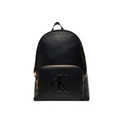 Calvin Klein Black Polyethylene Backpack