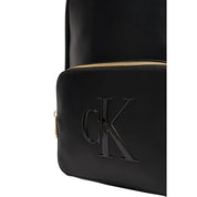 Calvin Klein Black Polyethylene Backpack