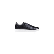 EA7 Emporio Armani Black Leather Sneakers