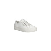 Calvin Klein Jeans White Leather Sneakers