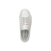 Calvin Klein Jeans White Leather Sneakers