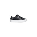 Calvin Klein Jeans Black Leather Low Top Sneakers